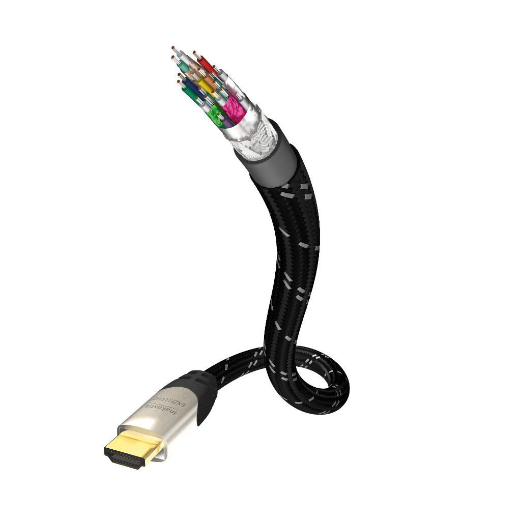 Inakustik Exz II High Speed HDMI Cable w. Ethernet - 7,5 m
