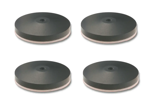 [0084847] Inakustik Prem Pic Plate black Set 4