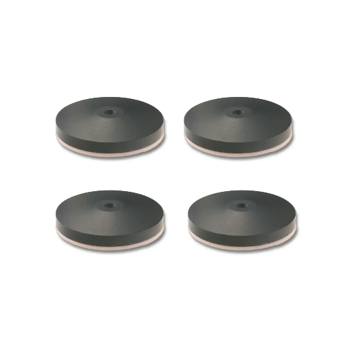 [0084847] Inakustik Prem Pic Plate black Set 4