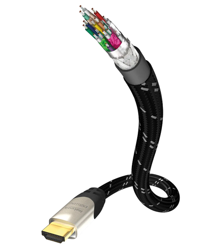 [006244303] Inakustik Exz II High Speed HDMI cable w. Ethernet 3,0m