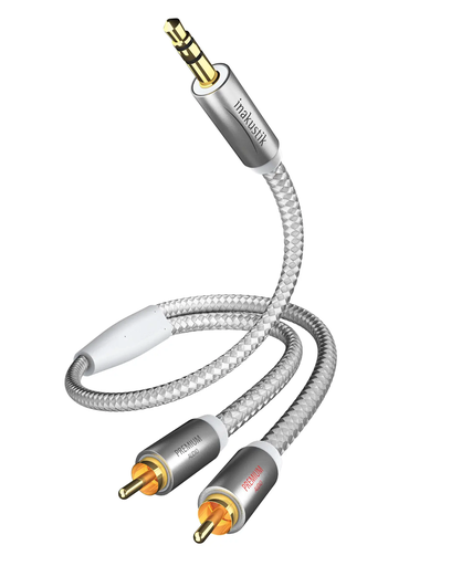 [00410003] Inakustik Prem II 3,5 Jack<>2 RCA 3,0m